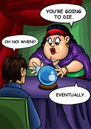 fortune teller vignetta